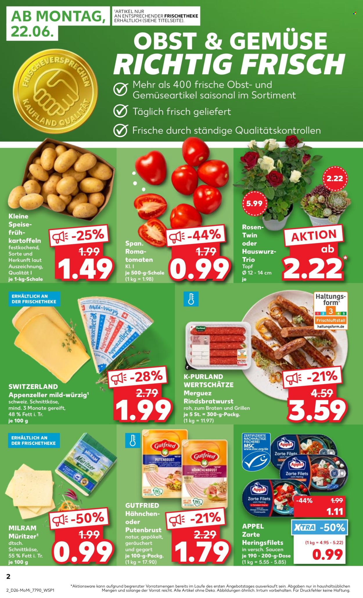 Kaufland Prospekte  - 22.06.2026 - 24.06.2026. Seite 2