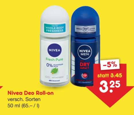 NIVEA Deo Roll-on