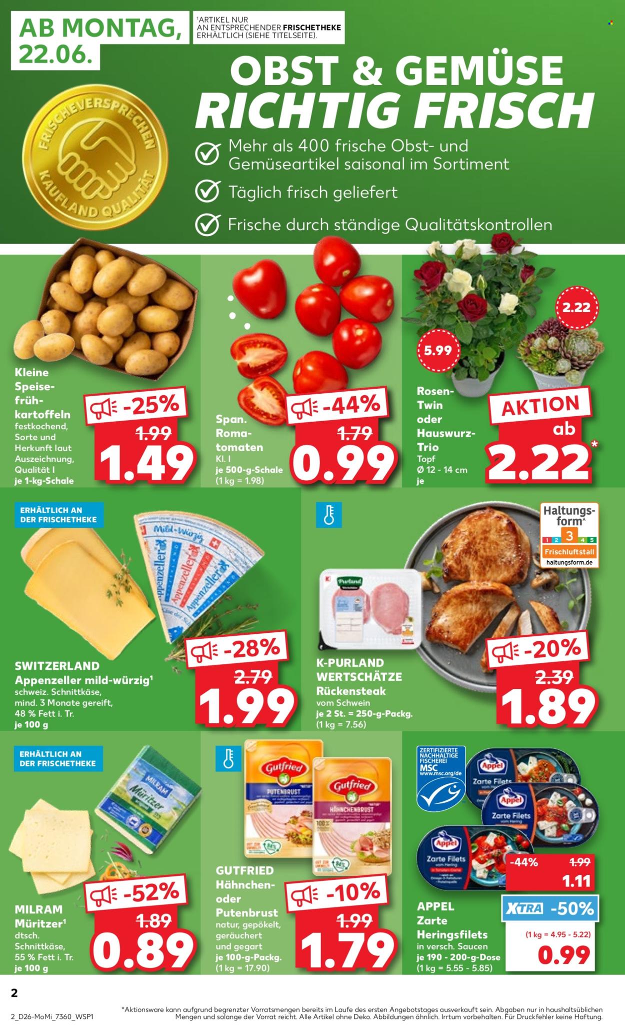 Kaufland Prospekte  - 22.06.2026 - 24.06.2026. Seite 2