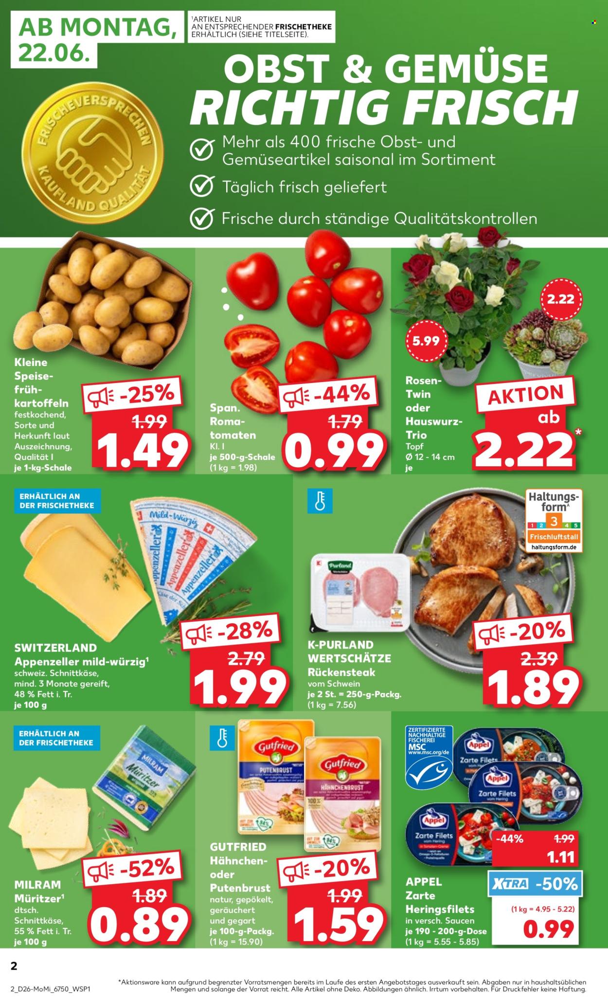 Kaufland Prospekte  - 22.06.2026 - 24.06.2026. Seite 2