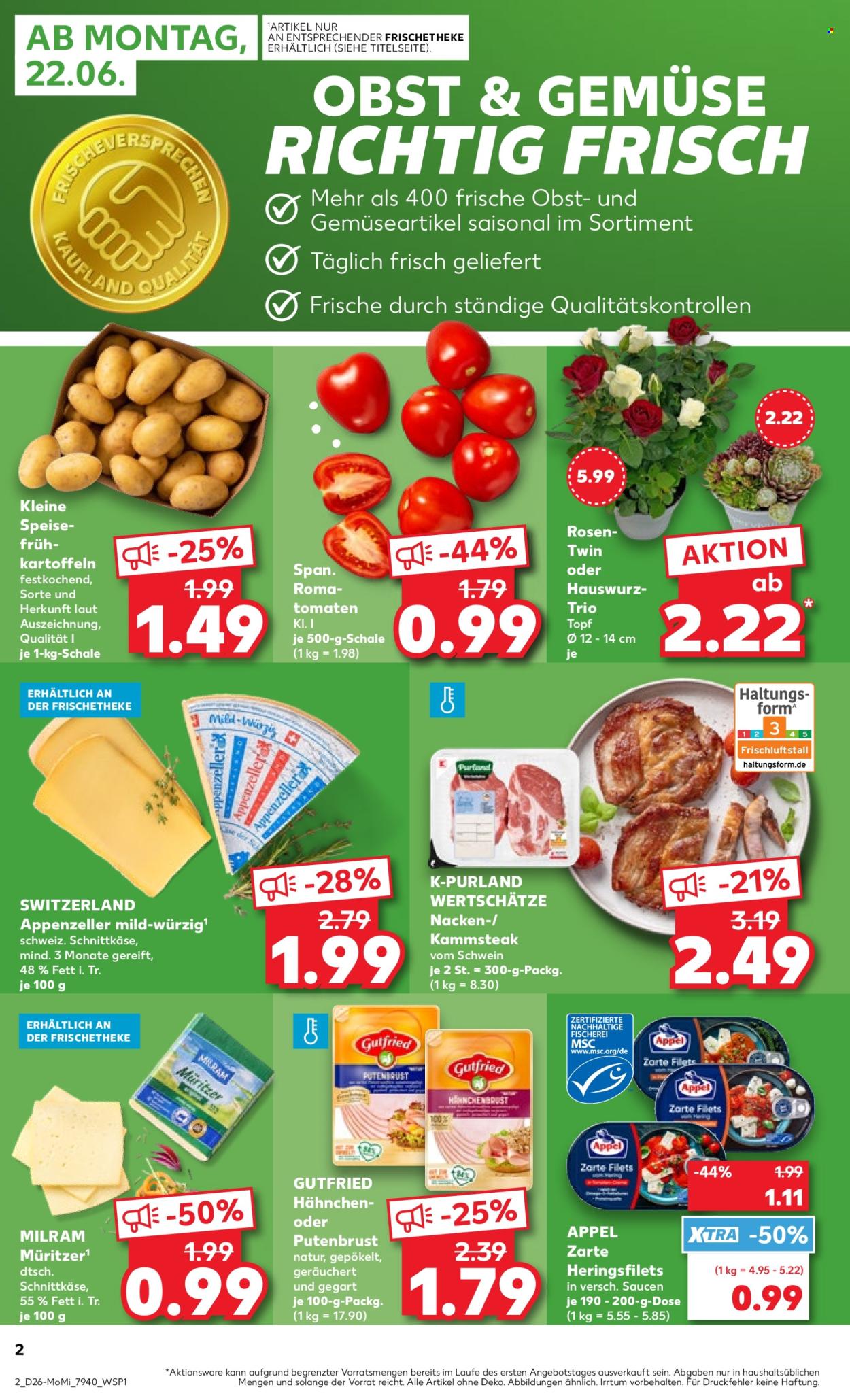 Kaufland Prospekte  - 22.06.2026 - 24.06.2026. Seite 2