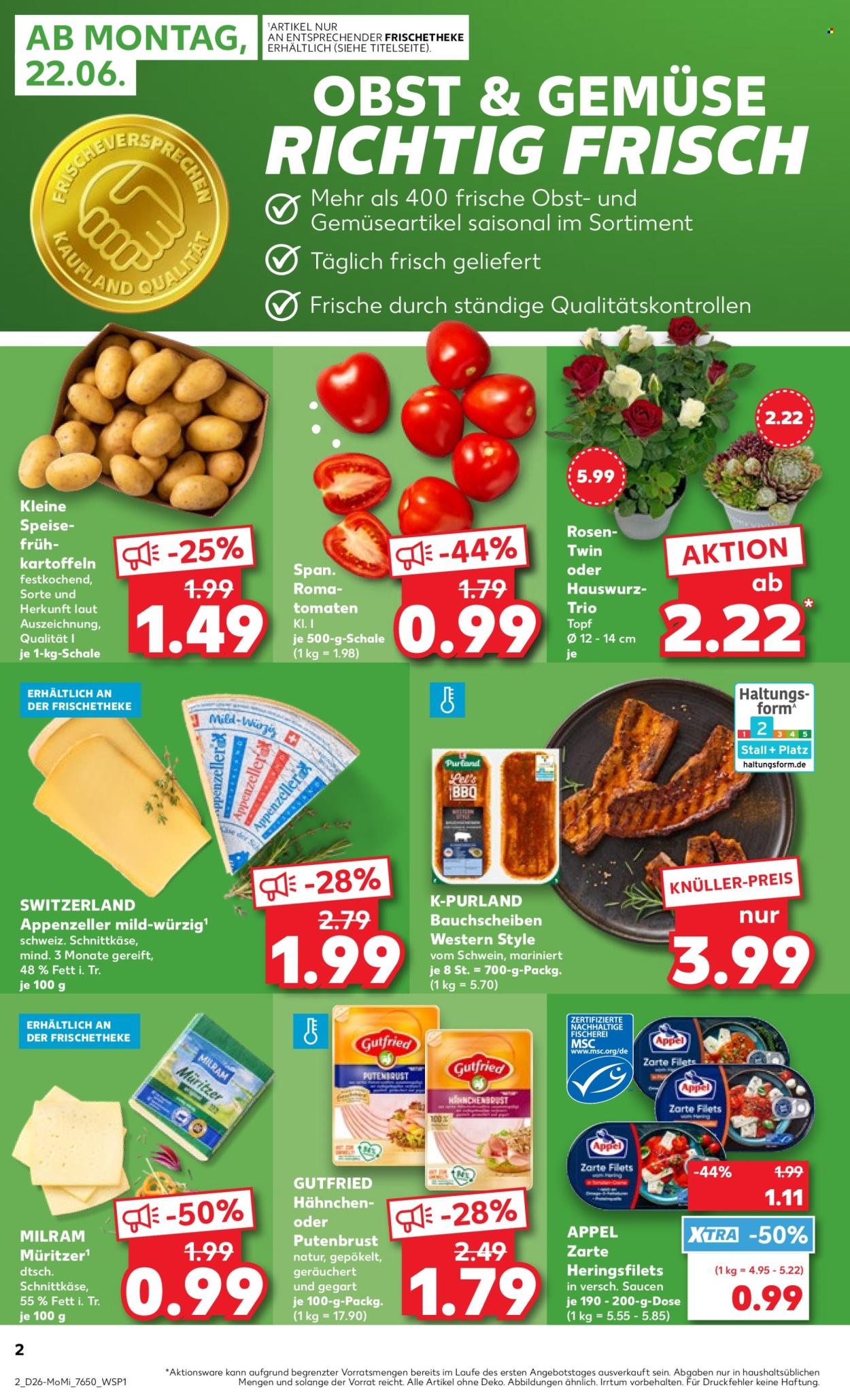 Kaufland Prospekte  - 22.06.2026 - 24.06.2026. Seite 2