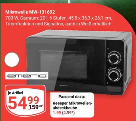 Mikrowelle MW-131692