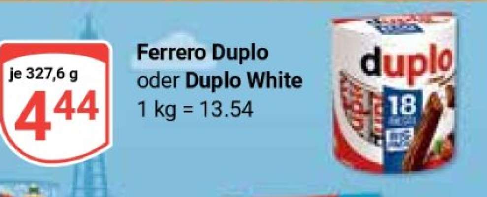 Ferrero Duplo oder Duplo White