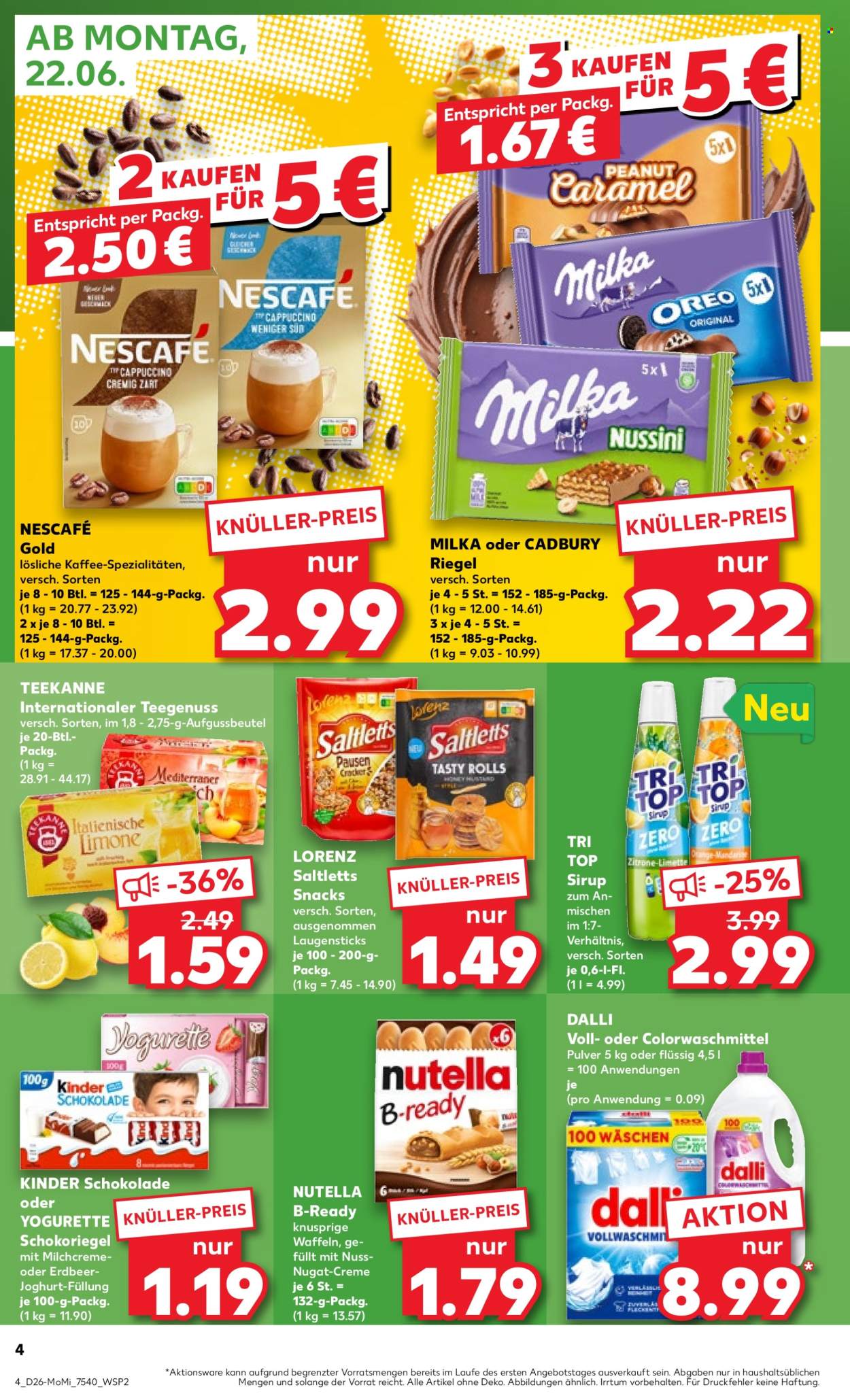 Leták Kaufland - 22.6.2026 - 24.6.2026. Strana 4
