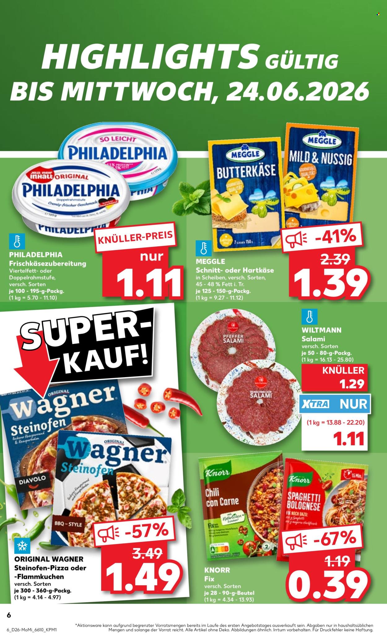 Leták Kaufland - 22.6.2026 - 24.6.2026. Strana 6