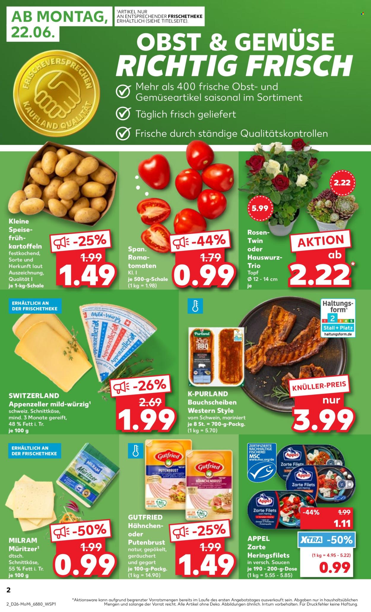Leták Kaufland - 22.6.2026 - 24.6.2026. Strana 2