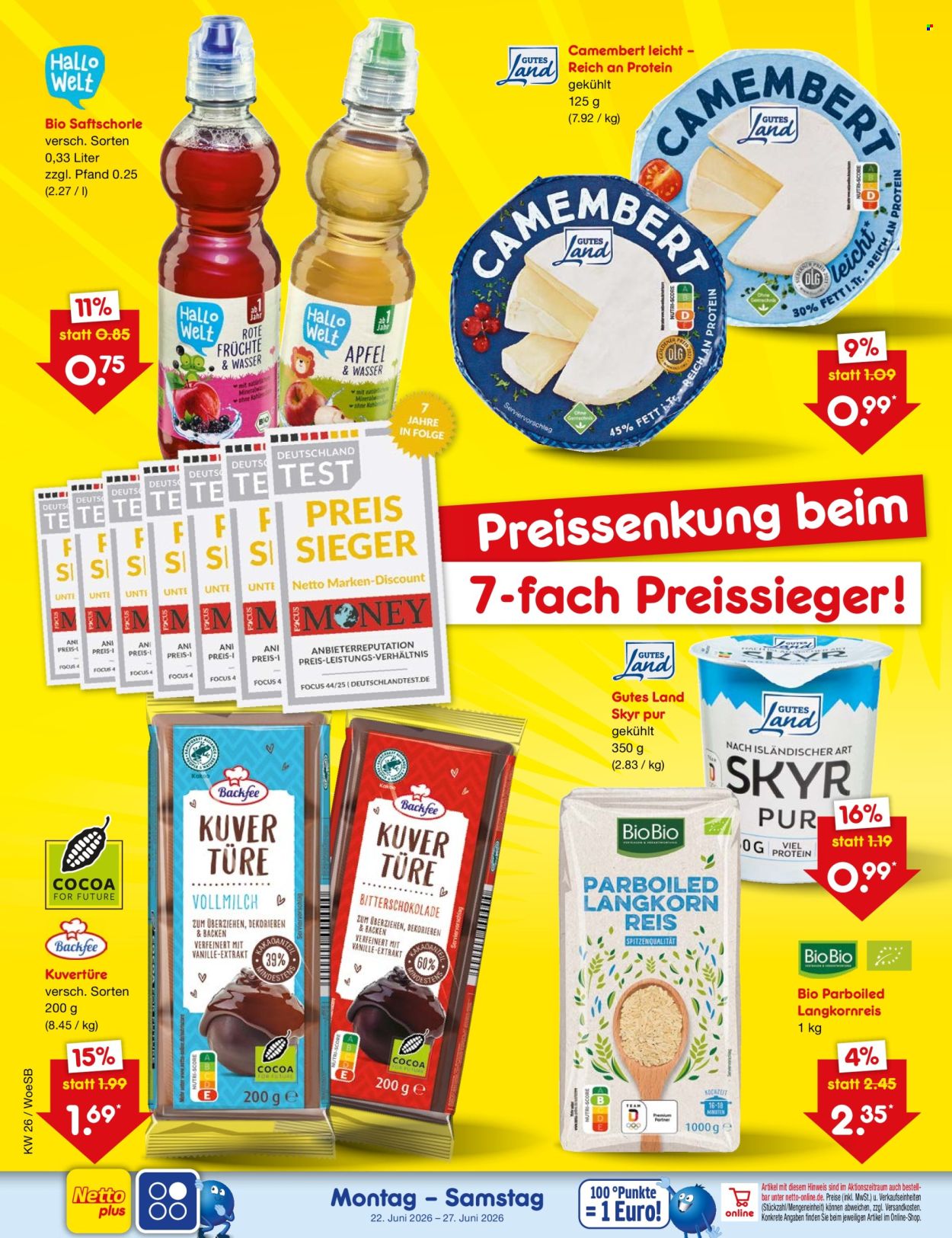 Netto Marken-Discount Prospekte  - 22.06.2026 - 27.06.2026. Seite 4