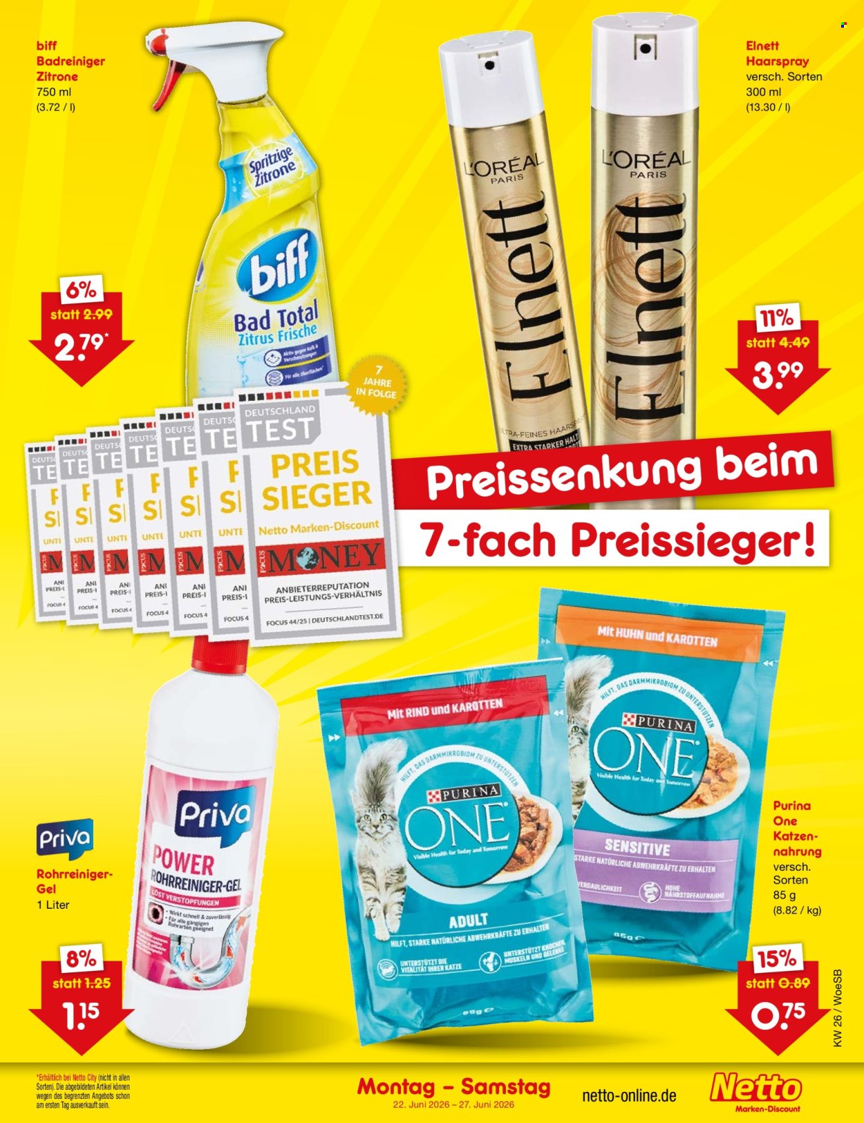 Leták Netto Marken-Discount - 22.6.2026 - 27.6.2026. Strana 5