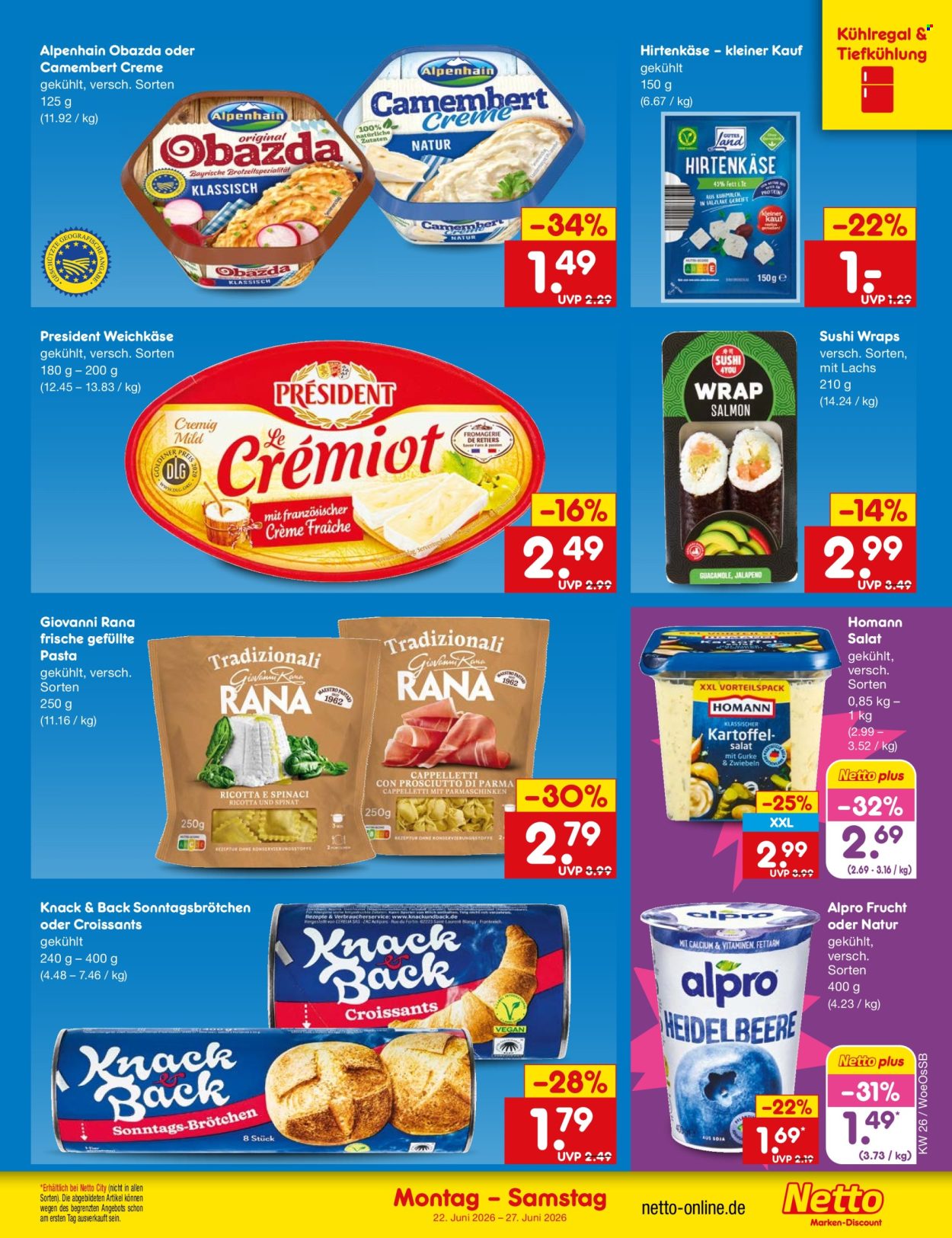Leták Netto Marken-Discount - 22.6.2026 - 27.6.2026. Strana 17