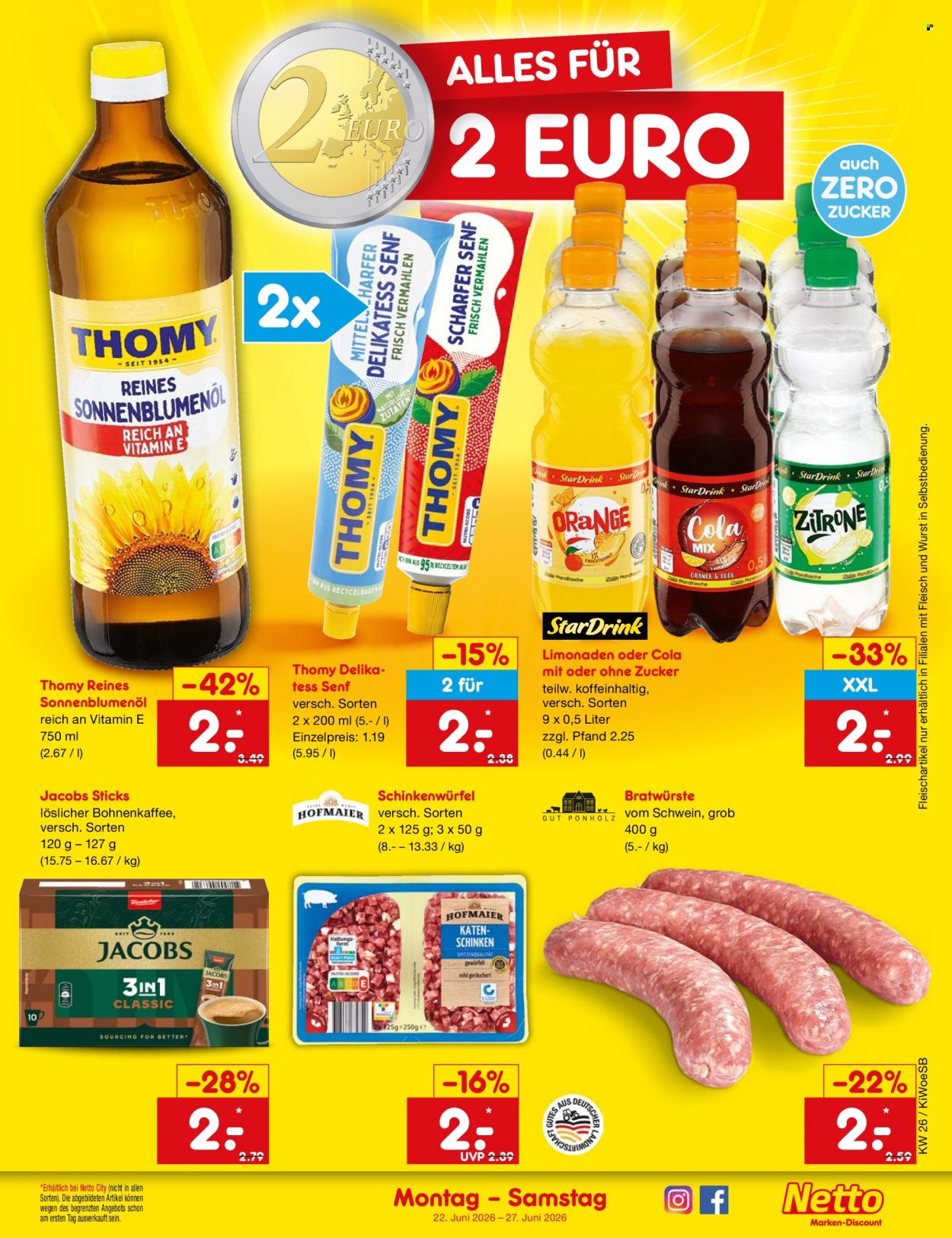 Leták Netto Marken-Discount - 22.6.2026 - 27.6.2026. Strana 25
