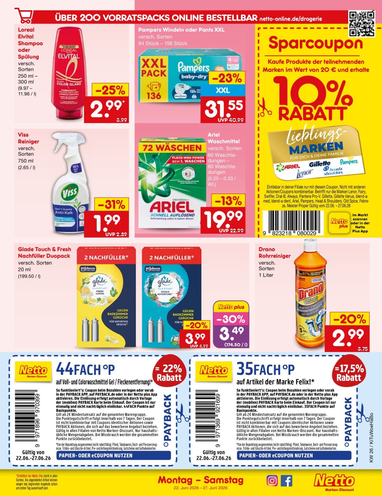 Leták Netto Marken-Discount - 22.6.2026 - 27.6.2026. Strana 37