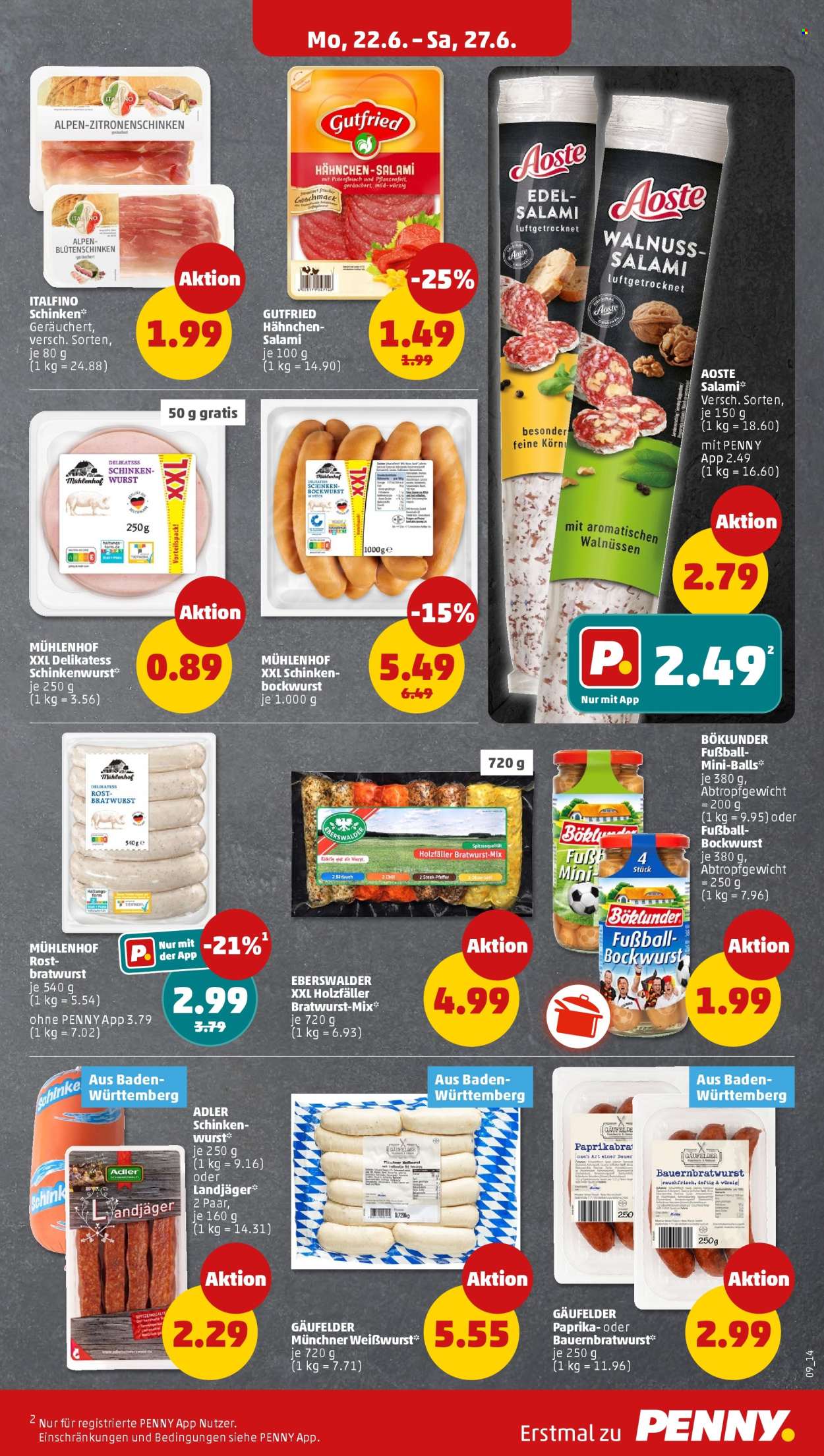 Penny Prospekte  - 22.06.2026 - 27.06.2026. Seite 9