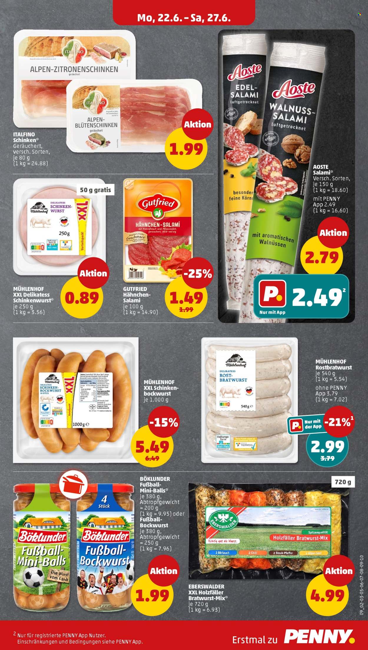 Penny Prospekte  - 22.06.2026 - 27.06.2026. Seite 9