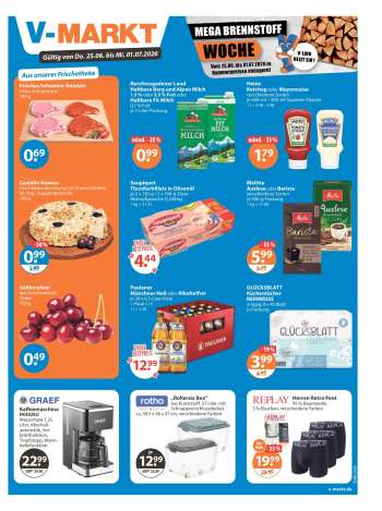 Prospekte V-Markt - 25.06.2026 - 1.07.2026.