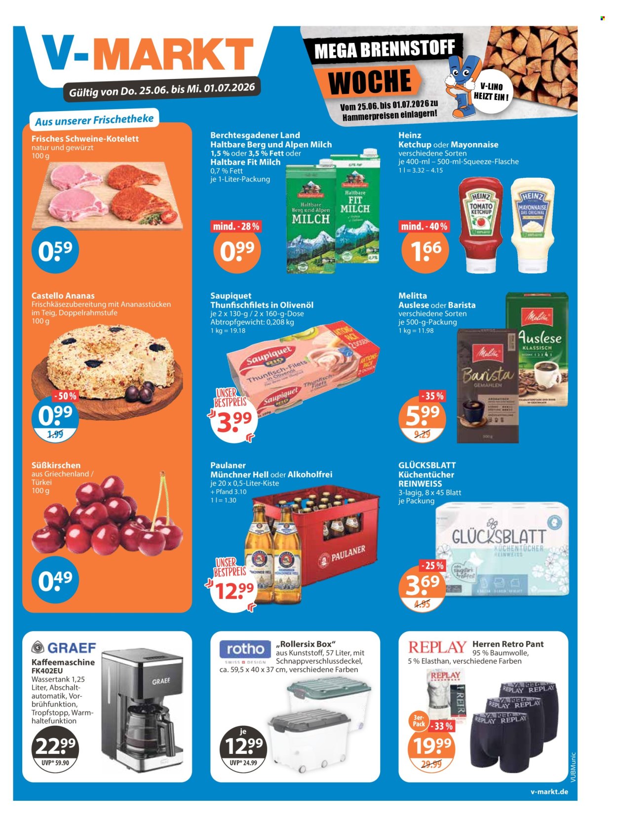 V-Markt Prospekte  - 25.06.2026 - 1.07.2026. Seite 1