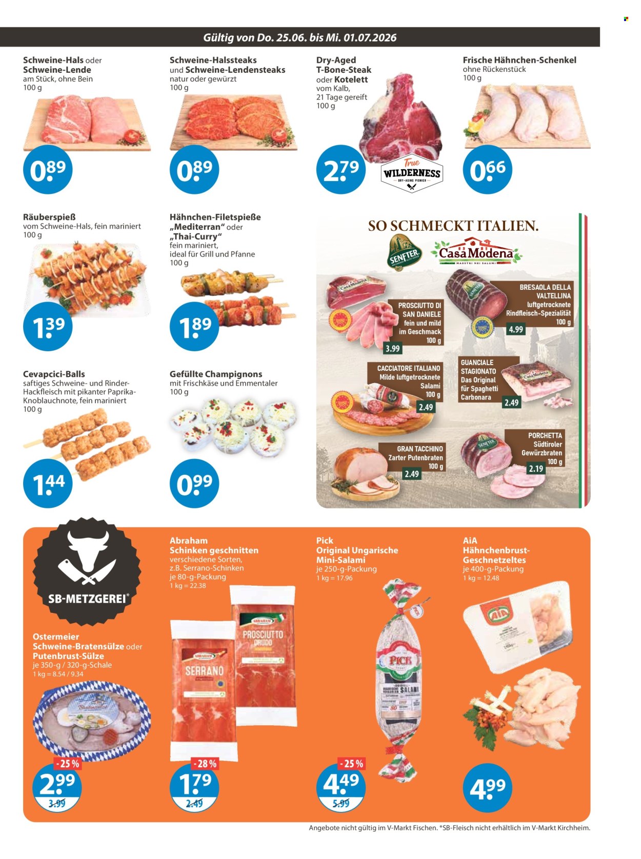V-Markt Prospekte  - 25.06.2026 - 1.07.2026. Seite 3