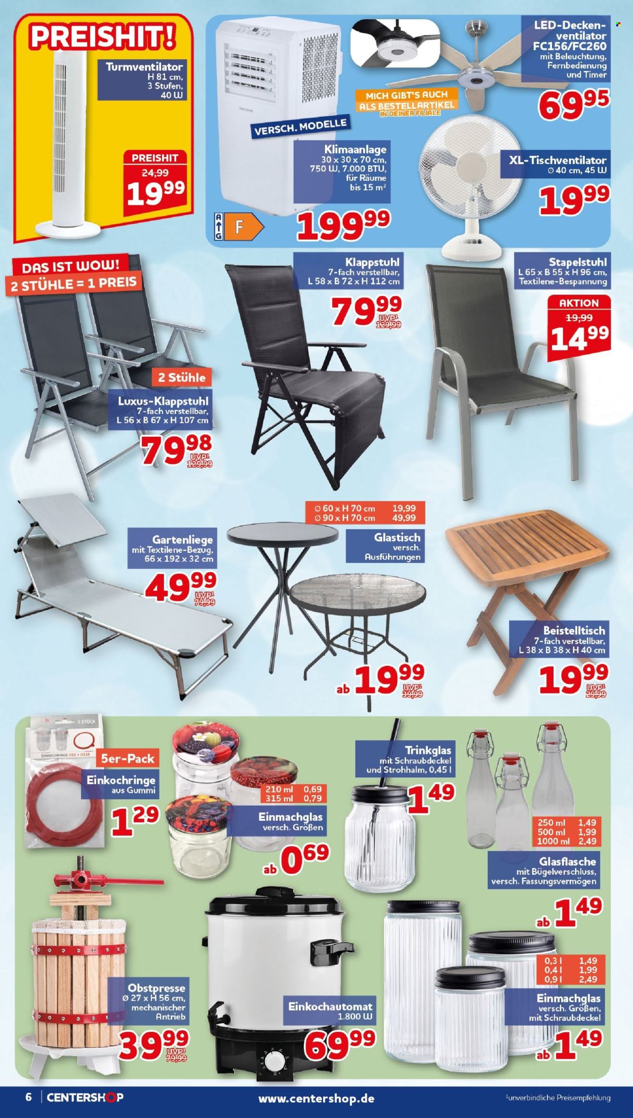 CENTERSHOP Prospekte  - 22.06.2026 - 27.06.2026. Seite 6
