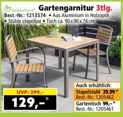Gartengarnitur 3tlg.