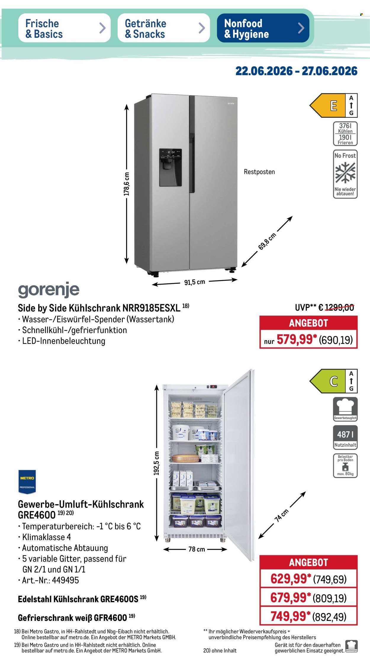 Metro Prospekte  - 22.06.2026 - 27.06.2026. Seite 47