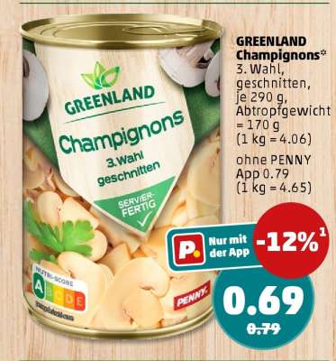 GREENLAND Champignons