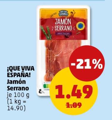 ¡QUE VIVA ESPAÑA! Jamón Serrano
