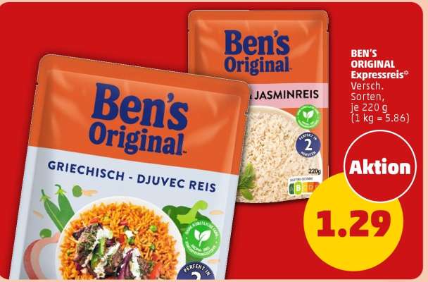 BEN'S ORIGINAL Expressreis
