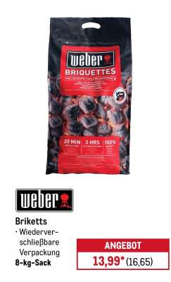 Weber Briketts