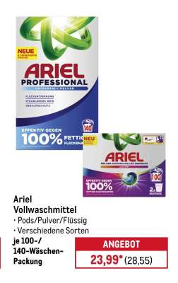 Ariel Vollwaschmittel