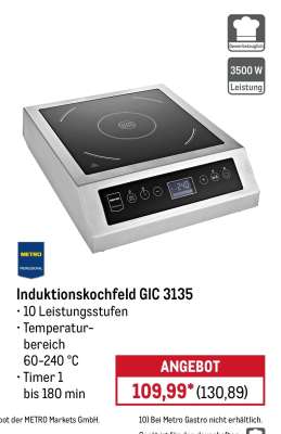 Induktionskochfeld GIC 3135