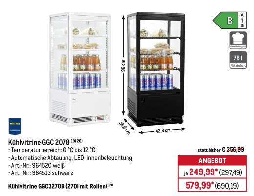 Kühlvitrine GGC 2078