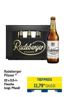 Radeberger Pilsner*