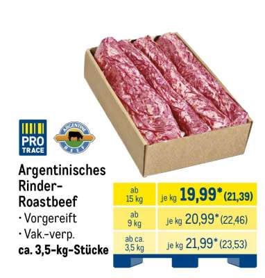 Argentinisches Rinder-Roastbeef