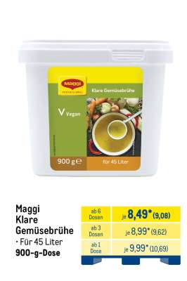 Maggi Klare Gemüsebrühe