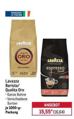 Lavazza Barista/Qualita Oro