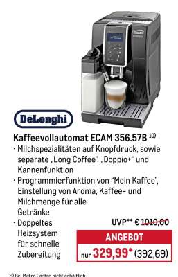 Kaffeevollautomat ECAM 356.57B