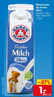Bärenmarke Die frische Milch