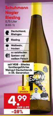Schuhmann Nagler Riesling