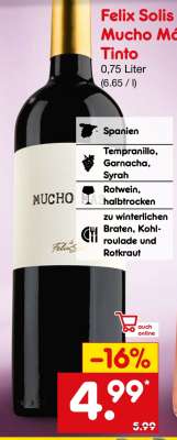 Felix Solis Mucho Más Tinto