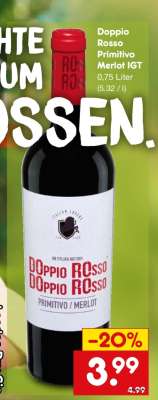 Doppio Rosso Primitivo Merlot IGT