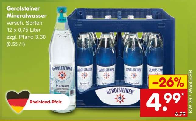 Gerolsteiner Mineralwasser
