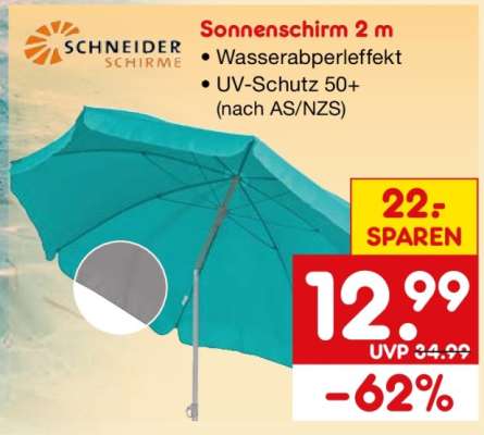 Sonnenschirm 2 m