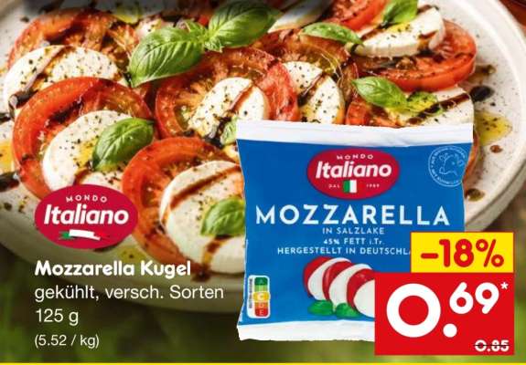Mozzarella Kugel