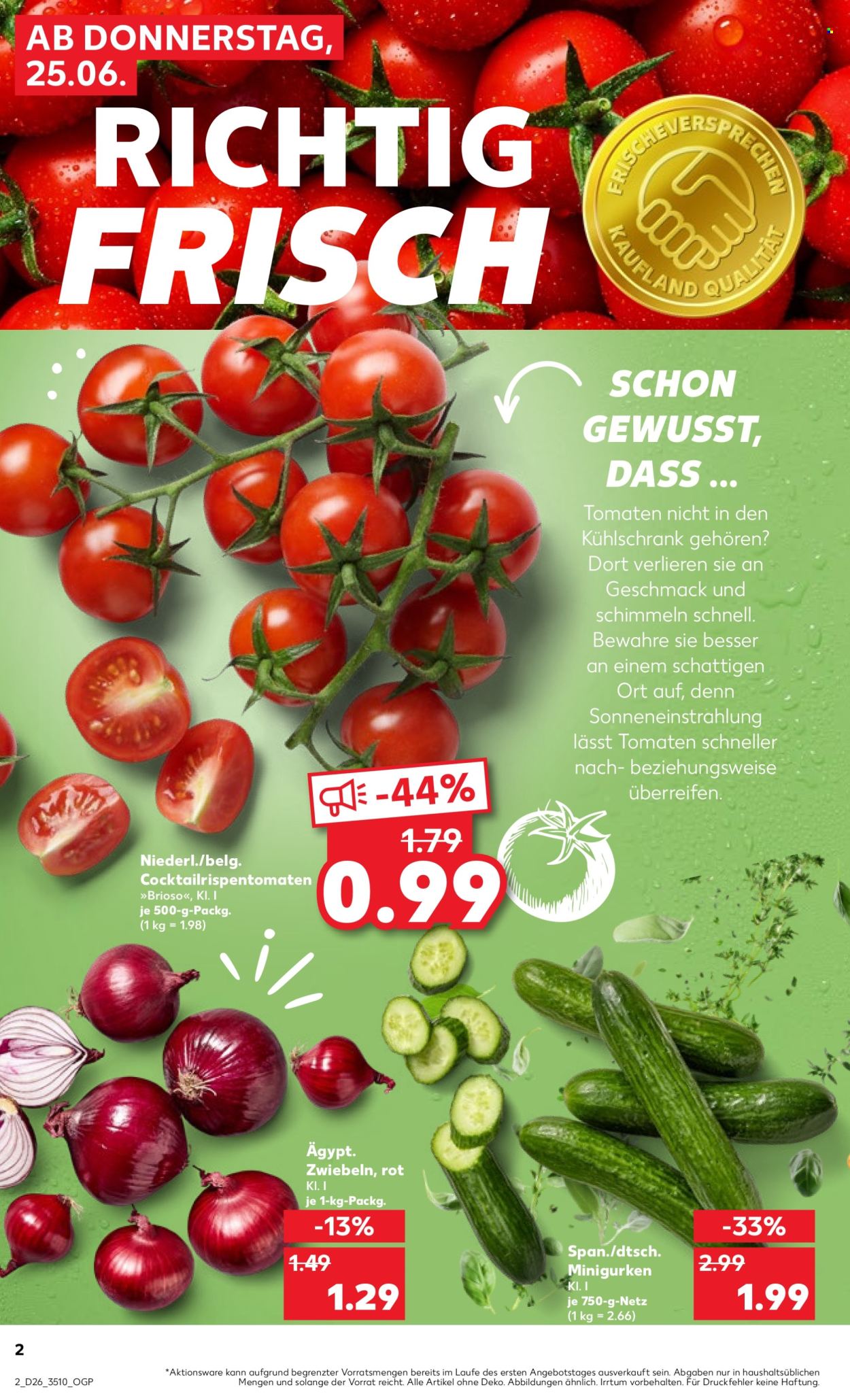 Leták Kaufland - 25.6.2026 - 1.7.2026. Strana 2