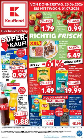 Prospekte Kaufland - 25.06.2026 - 1.07.2026.