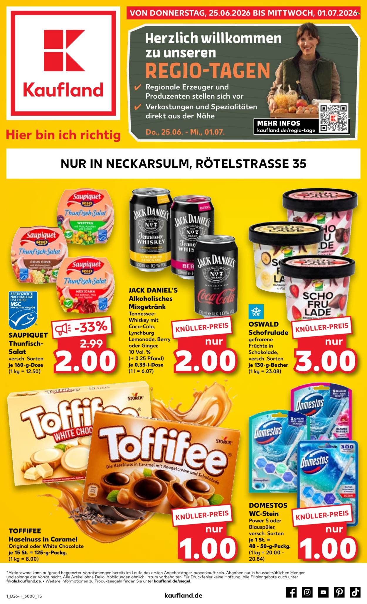 Kaufland Prospekte  - 25.06.2026 - 1.07.2026. Seite 1