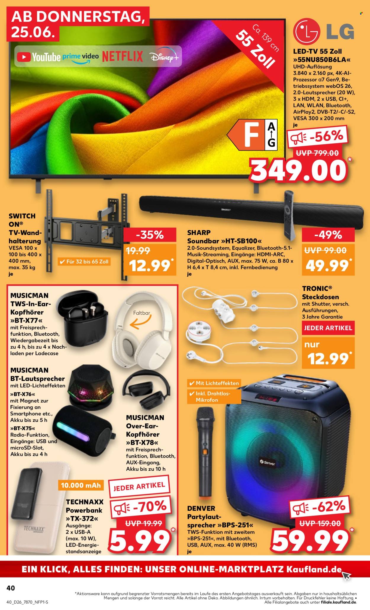 Kaufland Prospekte  - 25.06.2026 - 1.07.2026. Seite 40