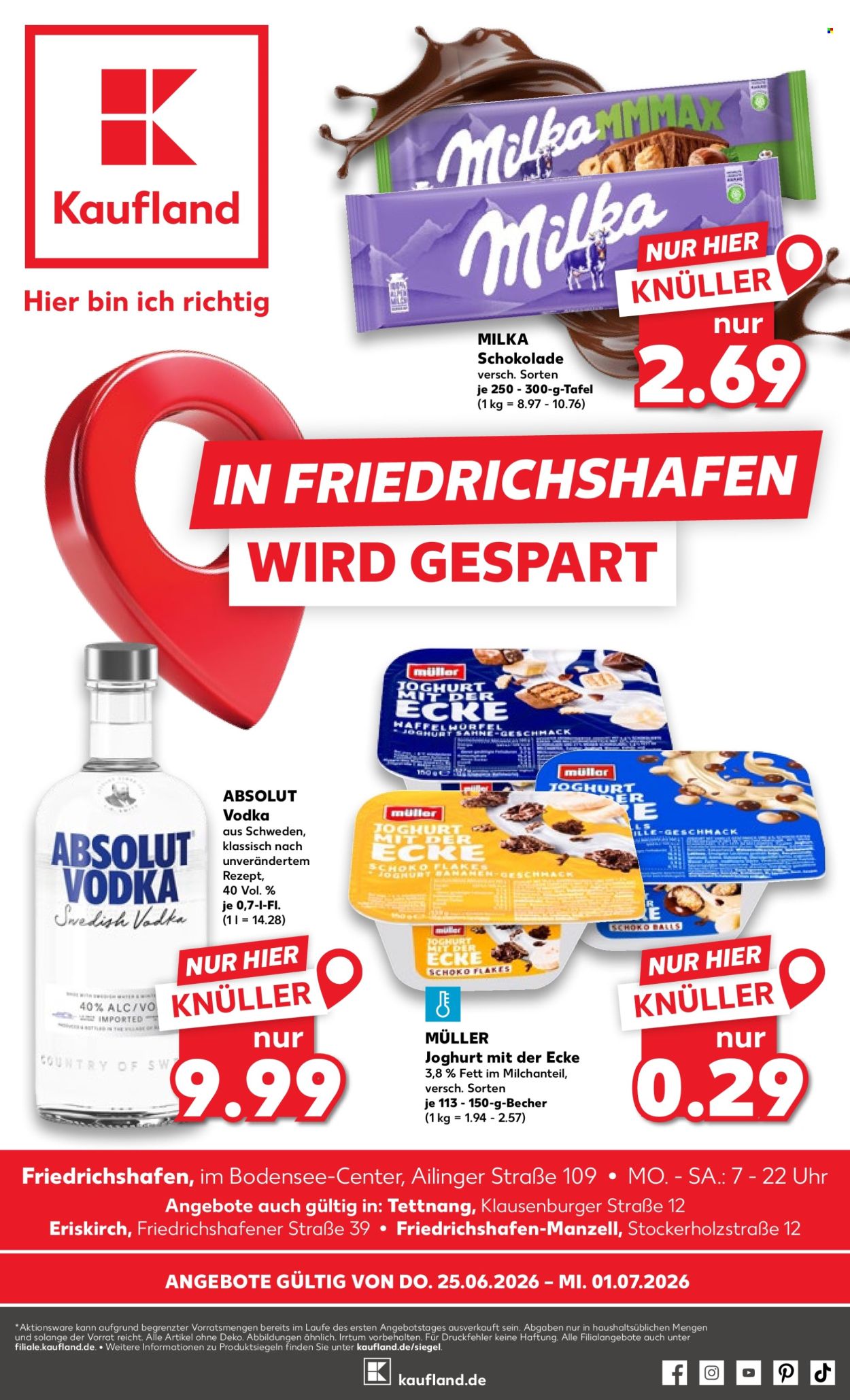 Kaufland Prospekte  - 25.06.2026 - 1.07.2026. Seite 1
