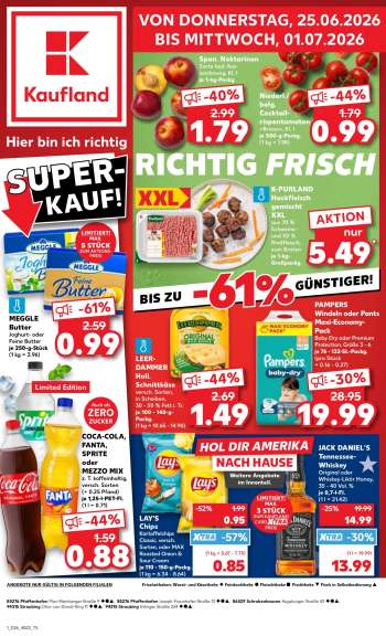 Prospekte Kaufland - 25.06.2026 - 1.07.2026.