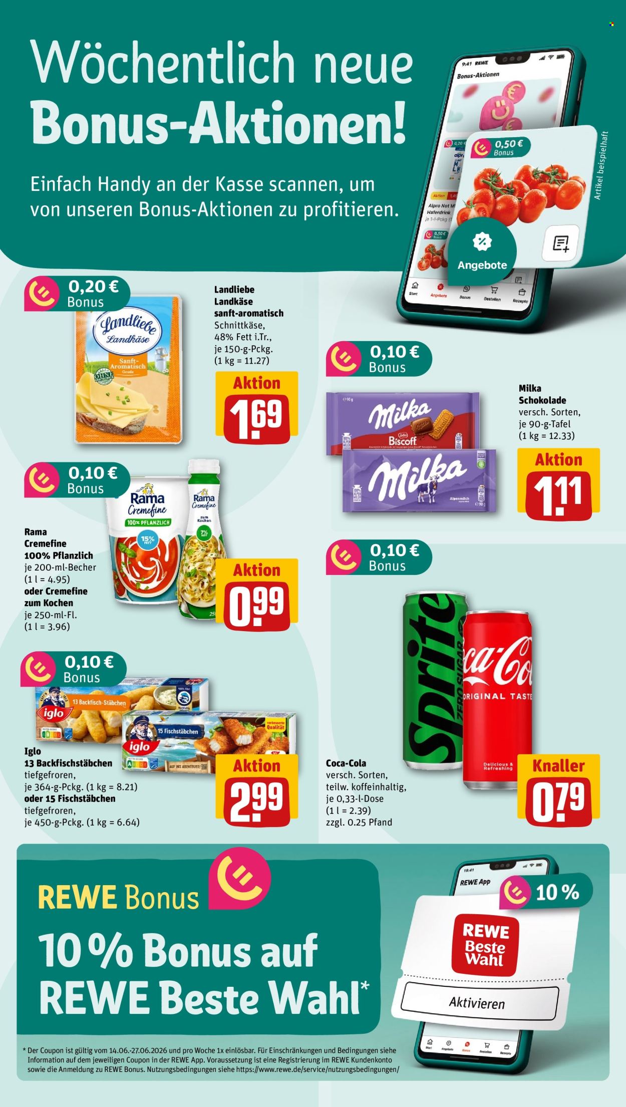 REWE Prospekte  - 22.06.2026 - 28.06.2026. Seite 2